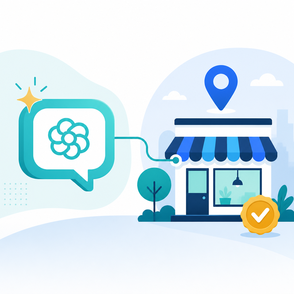 Local business owner building a trusted presence for AI search recommendations